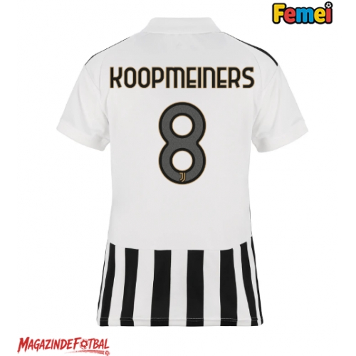 Juventus Teun Koopmeiners #8 Tricou Fotbal Replică 2026-27 Femei Acasa Juventus Teun Koopmeiners #8 Tricou Fotbal Replică 2026-27 Femei Acasa